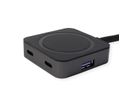 VALUE USB 3.2 Gen 1 Hub, 4 poorten (2x USB-A + 2x USB-C), met verlengkabel, 5 m