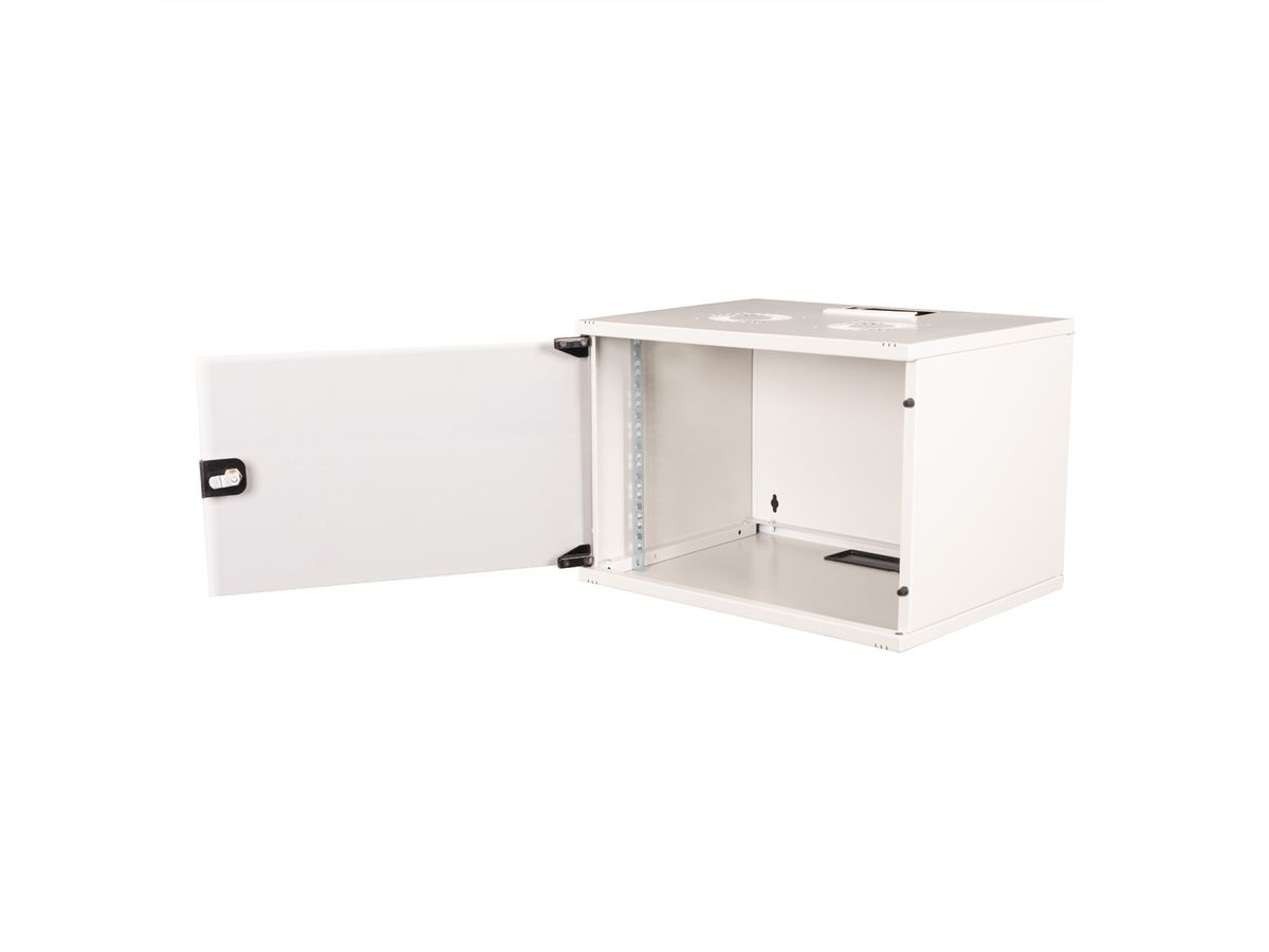 ROLINE 19-inch wandbehuizing Basic 7 U, 540x400 BxD Bouwpakket grijs