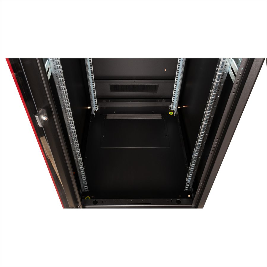 ROLINE 19-inch Network Cabinet Pro 42 U, 600x800 WxD Glass door black