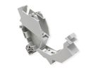 ROLINE DIN-railadapter voor Keystone-modules, incl. Cat.6A Keystone, afgeschermd, 45°