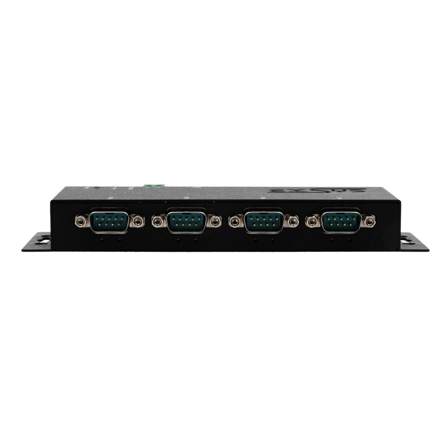 EXSYS EX-6114-2PoE Ethernet zu Seriell 4 x RS-232 mit 9 Pin Stecker PoE