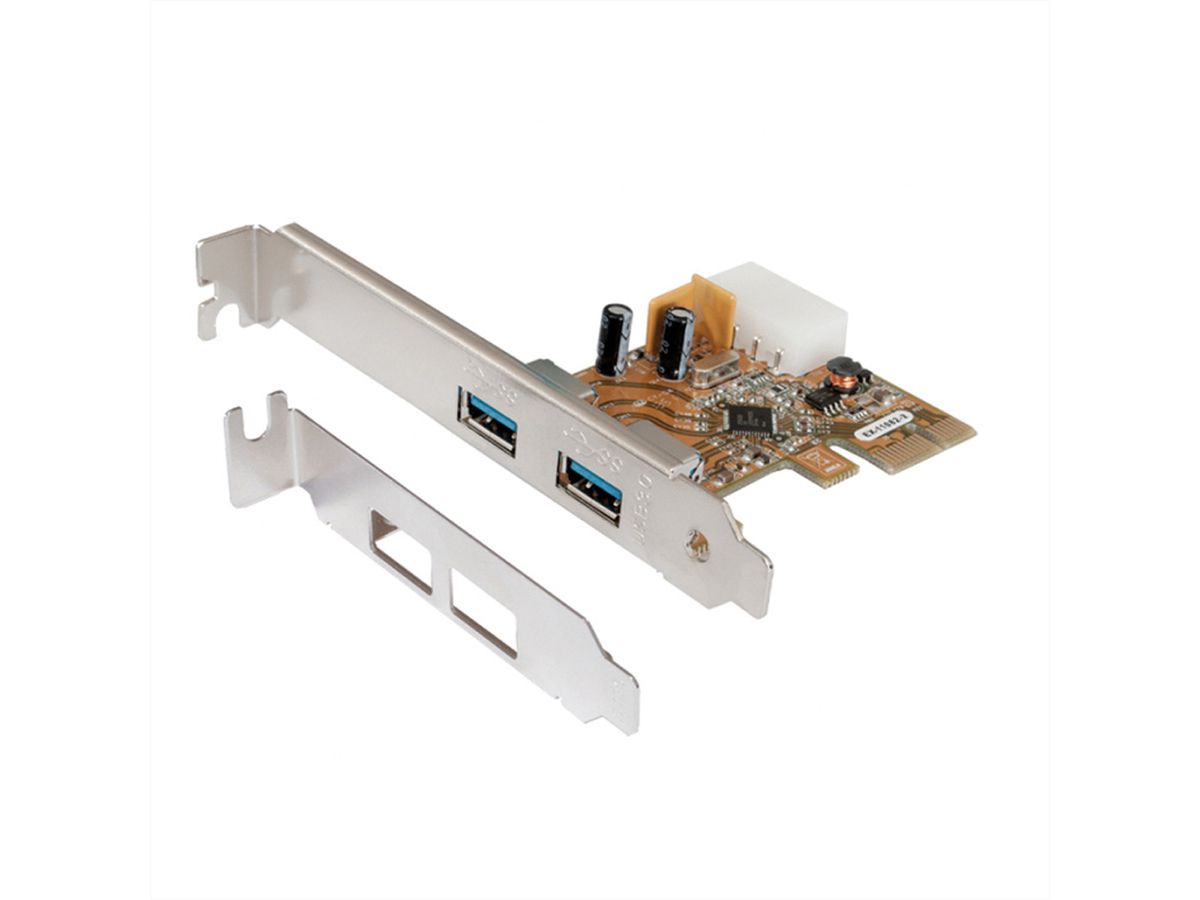 EXSYS EX-11082-2 USB 3.2 Gen1 PCIe 2x USB 3.0 extern