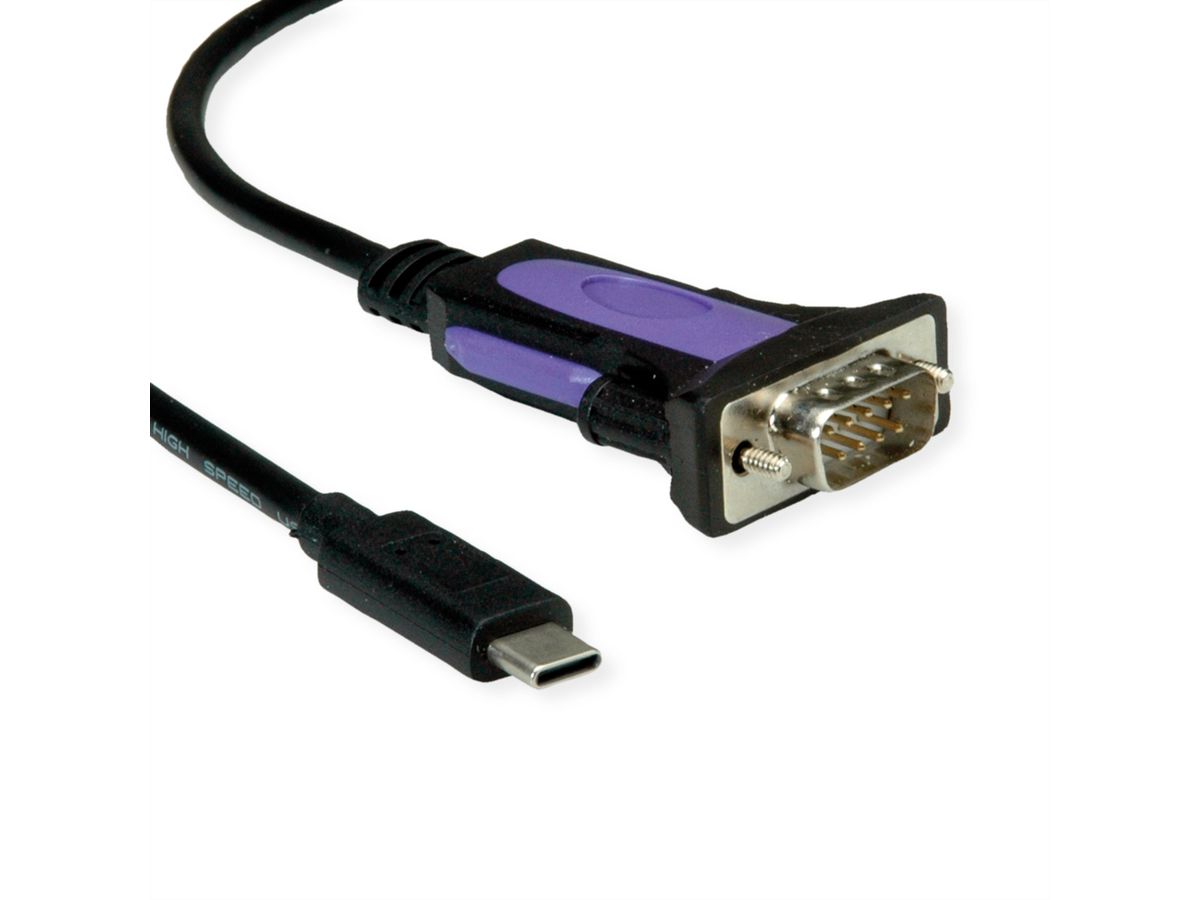 ROLINE converter kabel USB - serieel, FTDI Chipset, 1,8 m