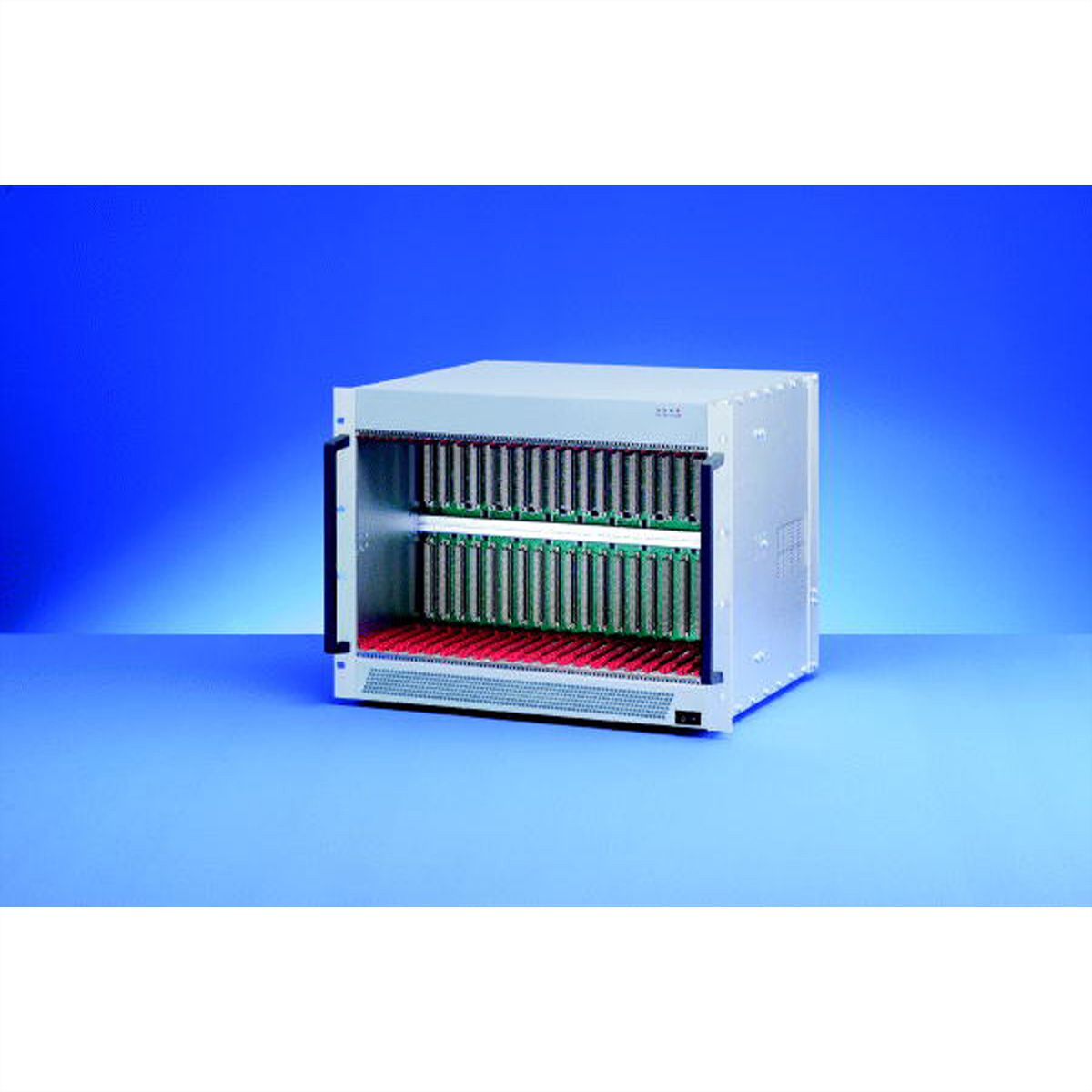 SCHROFF VME System, 8 U, 21 Slot, Open Frame PSU