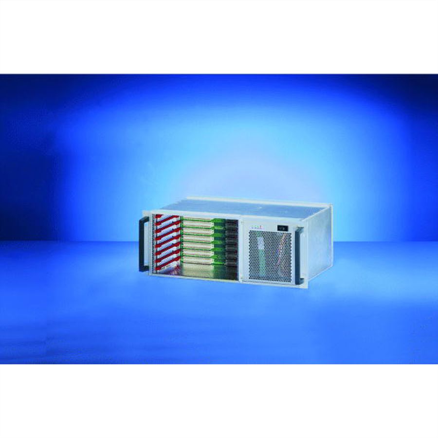 SCHROFF VME64x System, 4 U, 8 Slot, Open Frame PSU