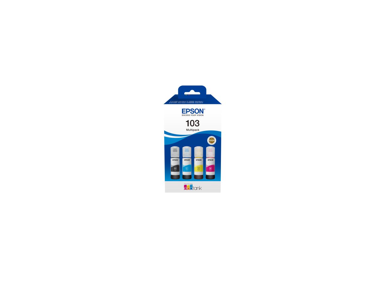 Epson C13T00S64A inktcartridge 4 stuk(s) Origineel Zwart, Cyaan, Magenta, Geel