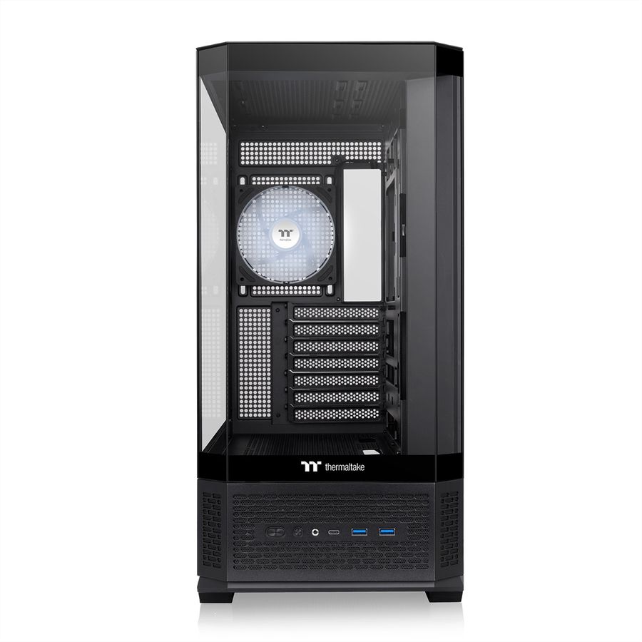 Thermaltake TR300 TG ARGB Mid Tower Case, Black
