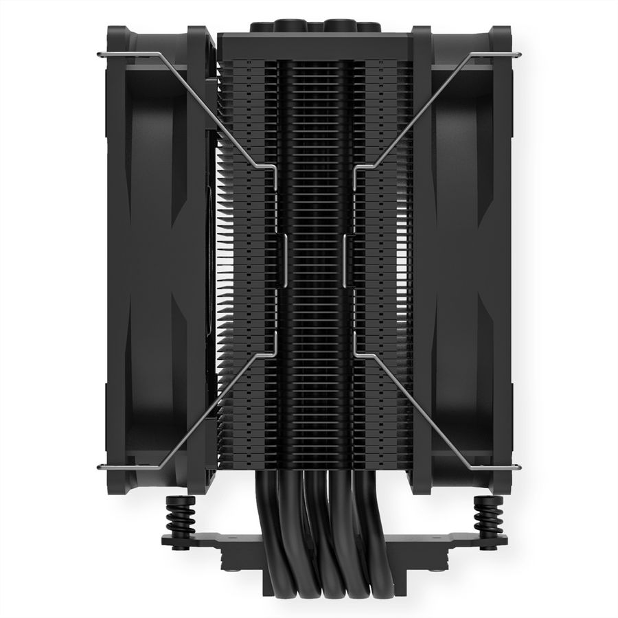 Xilence M705D AMD and Intel CPU Cooler, 2x 120mm Black PWM Fans, 220W TDP