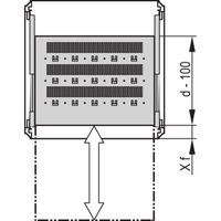 SCHROFF 19" telescopisch plateau voor Varistar, Novastar, Eurorack, 70 kg, RAL 7035, 800W 500D