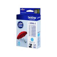 Brother LC-225XLCBP inktcartridge Original Cyaan 1 stuk(s)