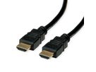 ROLINE RM 8K HDMI Ultra HD-kabel met ethernet, Male/Male, zwart, 1 m