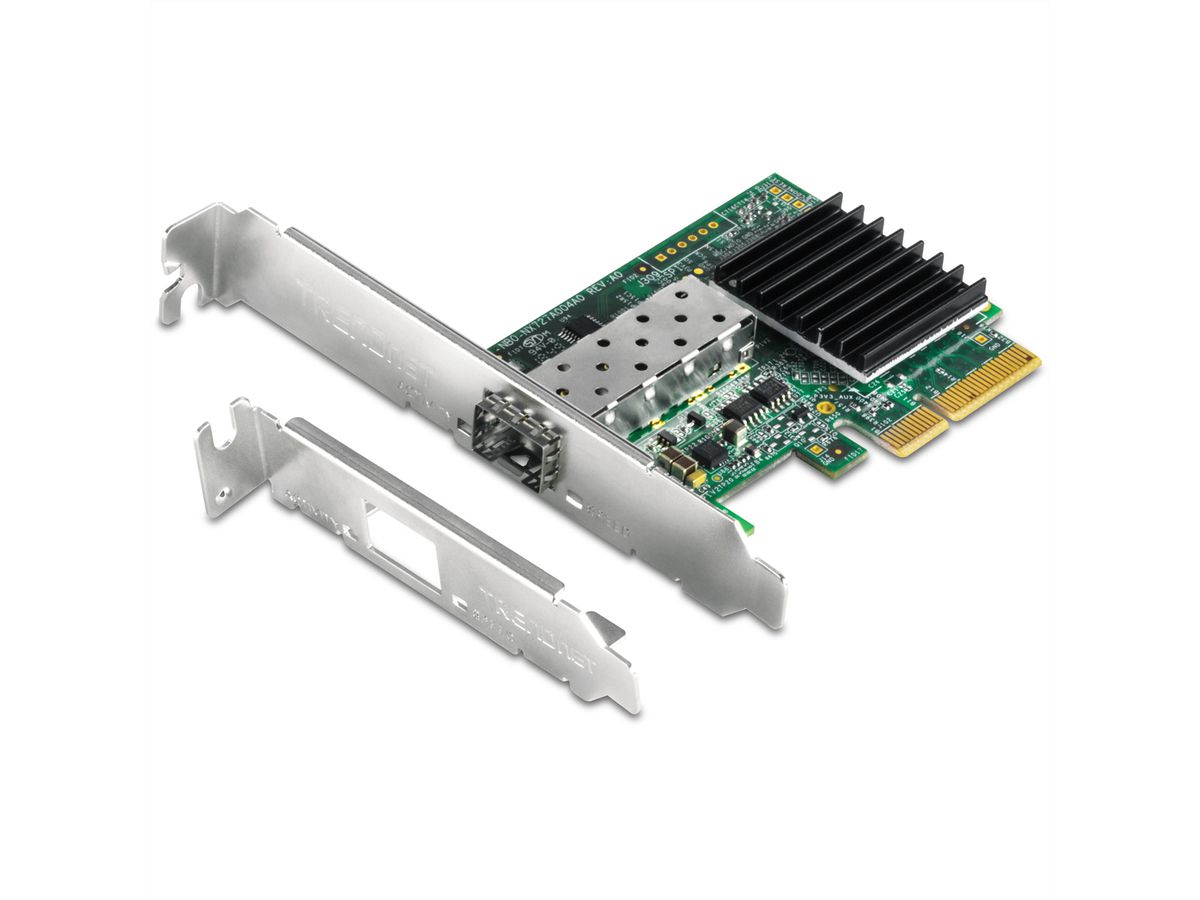 TRENDnet TEG-10GECSFP Ingebouwde Ethernet 10000Mbit/s netwerkkaart