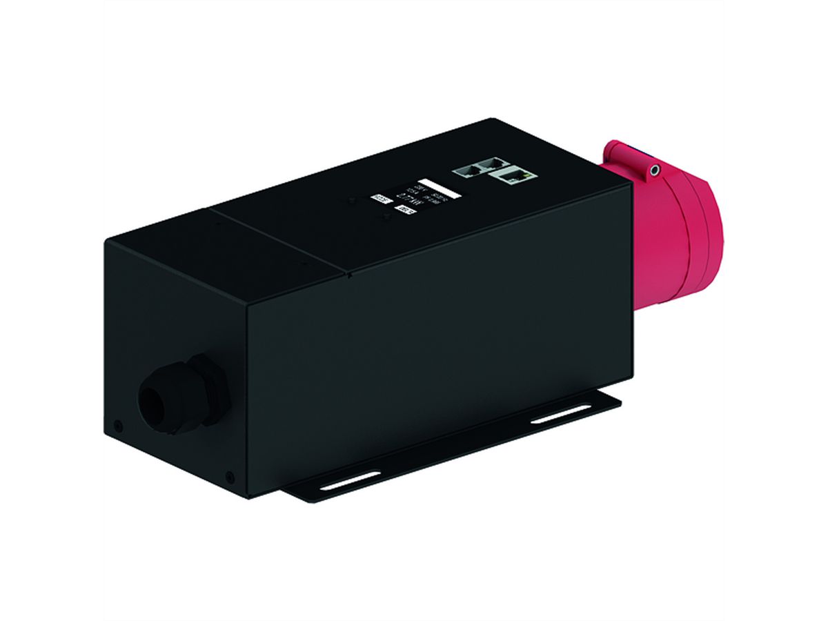 BACHMANN BlueNet CEE 32A 3 phase, CEE socket outlet 32A red, measurement