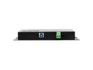 EXSYS EX-1184HMVS-2 4-Port Metall USB 3.2 Gen1 inkl. verschraubbares Kabel Surge Protection