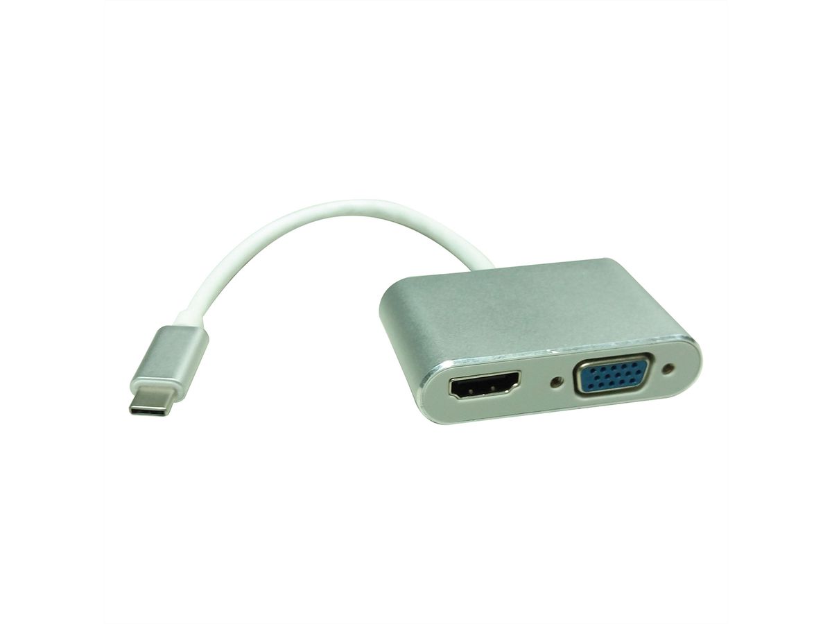 ROLINE Type C - HDMI/VGA Adapter, M/F