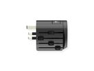 Skross Alpha with Europe USB Charger AC Universal Travel Adapter, worldwide