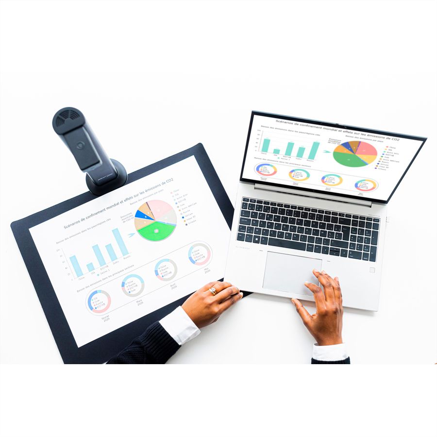 IRIScan Desk 7 Business A3 Dokumentenscanner, Mobiler Desktop-Kamerascanner