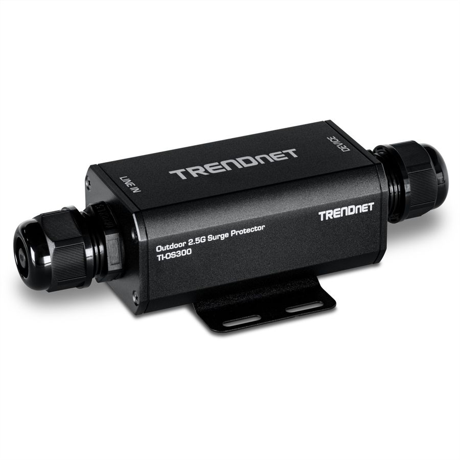 TRENDnet TI-OS300 Outdoor 2.5G PoE++ Ethernet Surge Protector