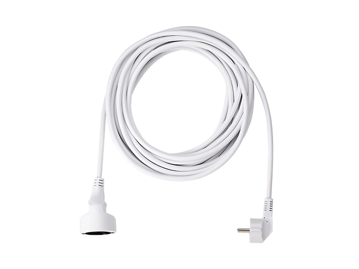 BACHMANN Extension cable, Earthing contact 230V 10m white