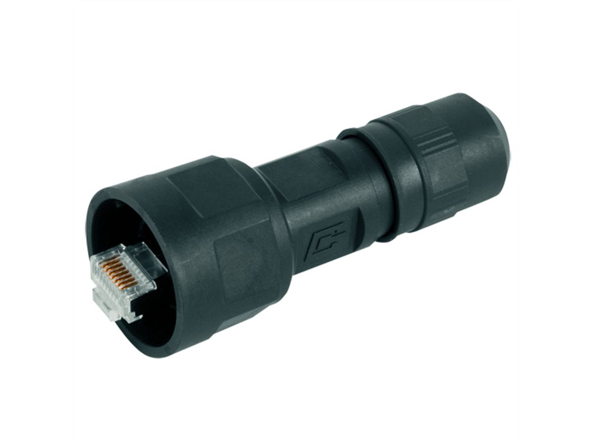 TELEGÄRTNER STX V1 RJ45 plug set, AWG24-27 Cat.6A (ISO)