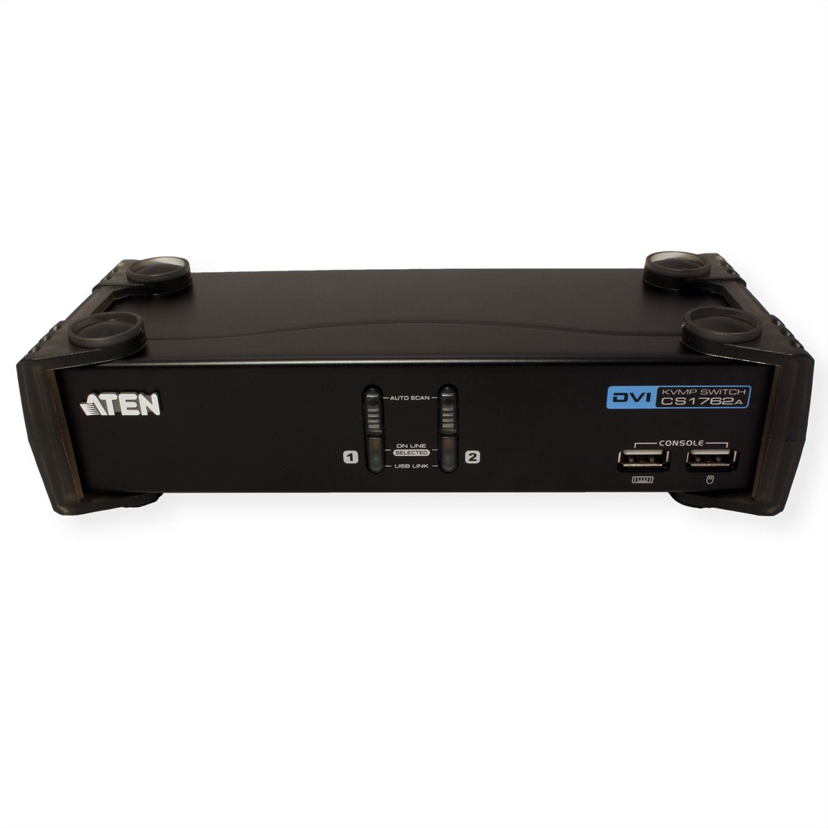 ATEN CS1762A KVM switch DVI, USB, audio, USB hub, 2 poorts