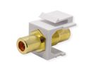 VALUE RCA keystone-koppeling, kunststof, rood