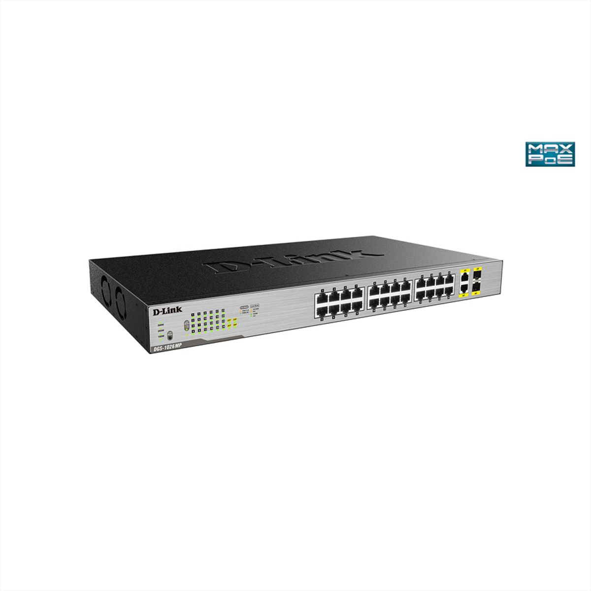 D-Link DGS-1026MP 26-Poorts PoE+ Gigabit Layer2 Switch