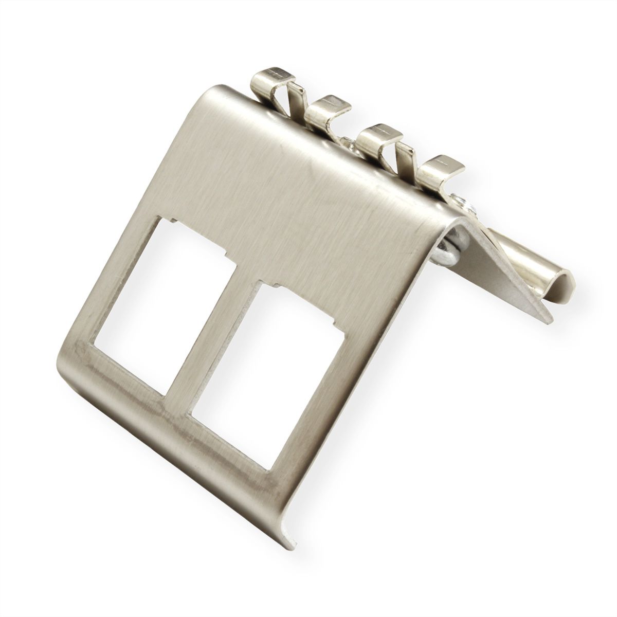 VALUE - DIN-rail adapter leeg, voor 2 keystones
