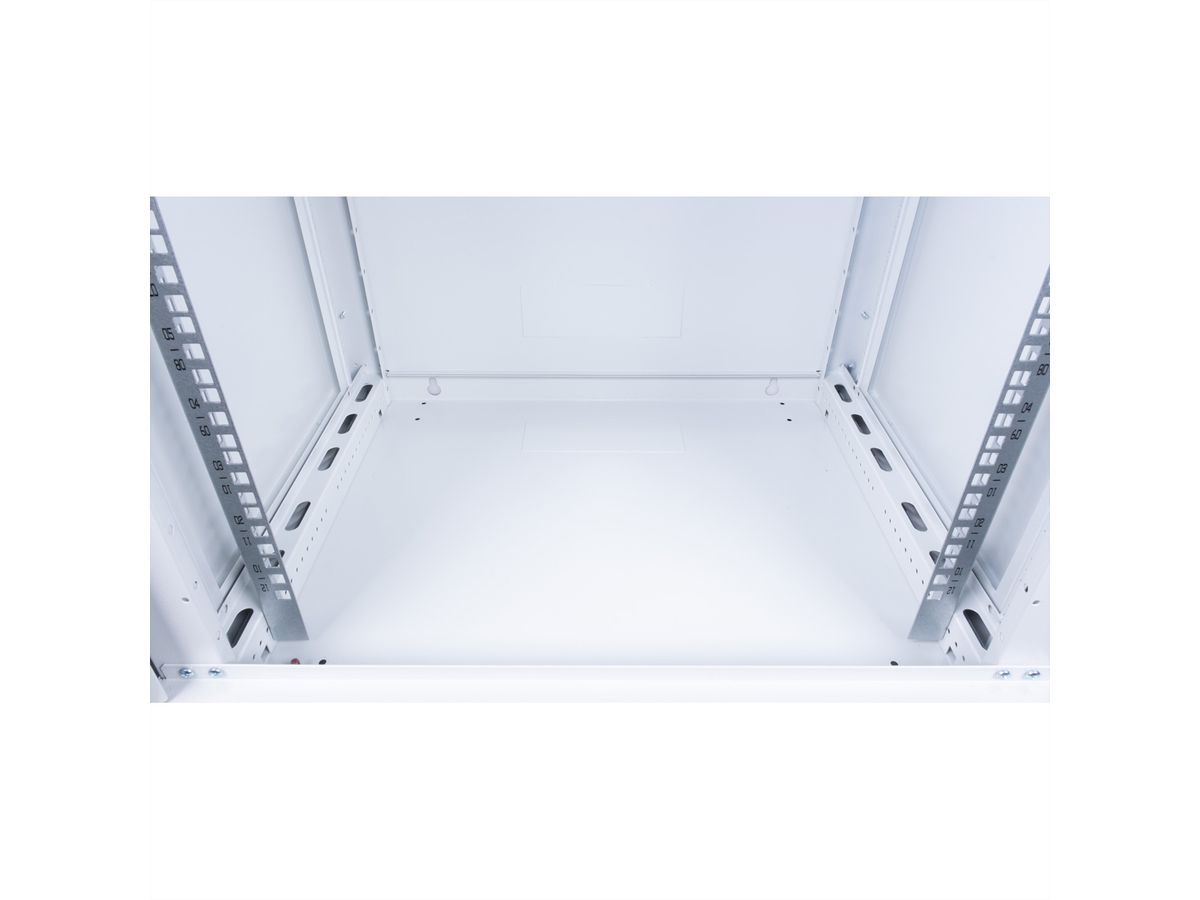 ROLINE 19" Wall Cabinet Basic Plus 12U, 600x450 BxT grey