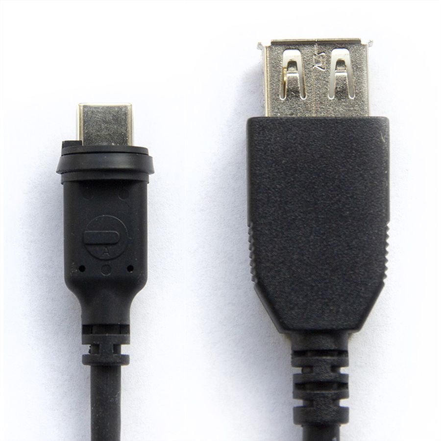 MOBOTIX S74 MiniUSB-C naar USB-A female kabel, 1m (voor USB-apparaten/sticks)