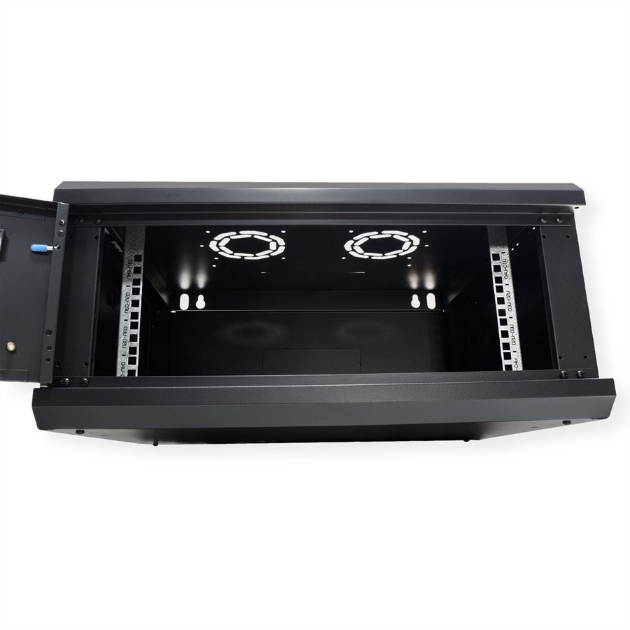 ROLINE 19" Wall Cabinet Basic Plus 4U, 600x450 BxT black