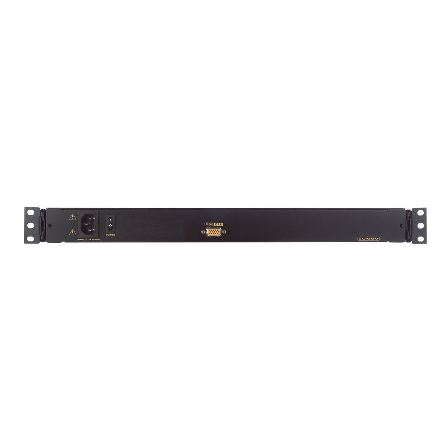 ATEN CL1000M KVM-Console, 43cm LCD, VGA, PS/2, UK-Layout