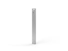 SCHROFF Plug-In Unit Front Panel, Unshielded, for Static Trapezoid Handle, 3 U, 3 HP, 2.5 mm, Al, Front Anodized, Rear Conductive