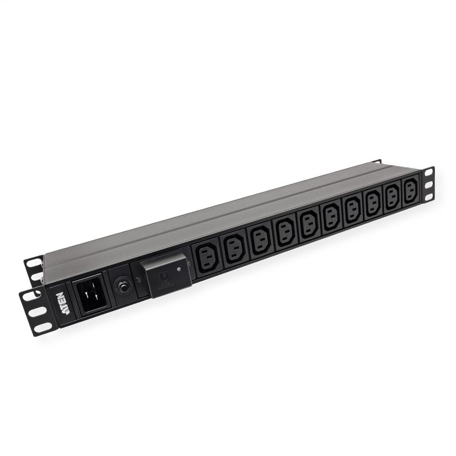 ATEN PE0218SG 1HE 16A 18-poorts basis PDU met overspanningsbeveiliging