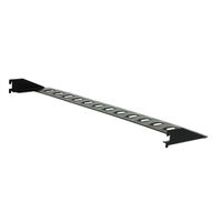 GUDE 0872 Kabelhalterung für 19-Zoll-Geräte, schwarz