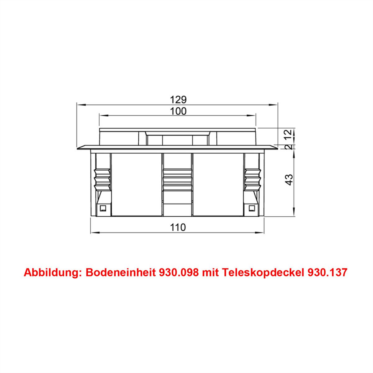 BACHMANN Easy-Outlet black