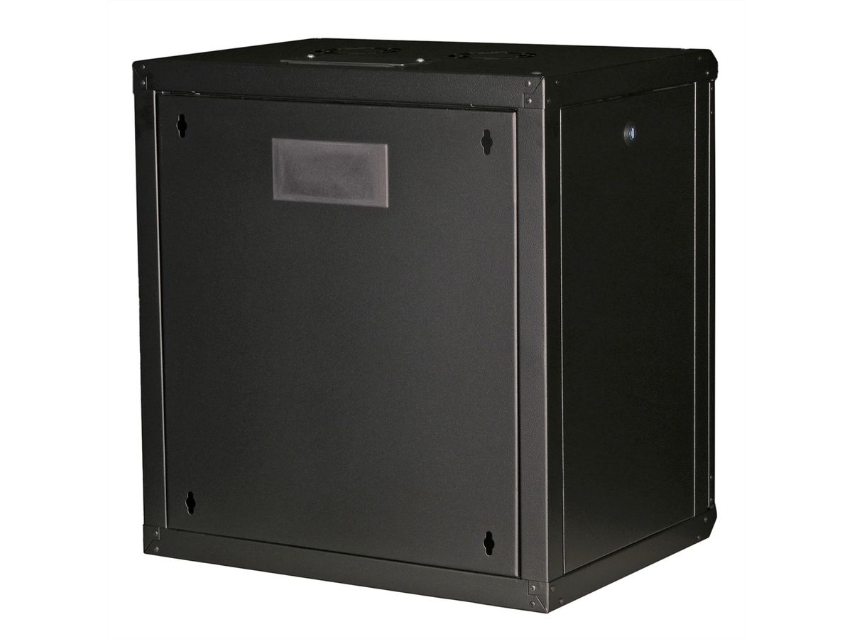 ROLINE 19-inch wandbehuizing Pro 12 U, 600x450 BxD zwart