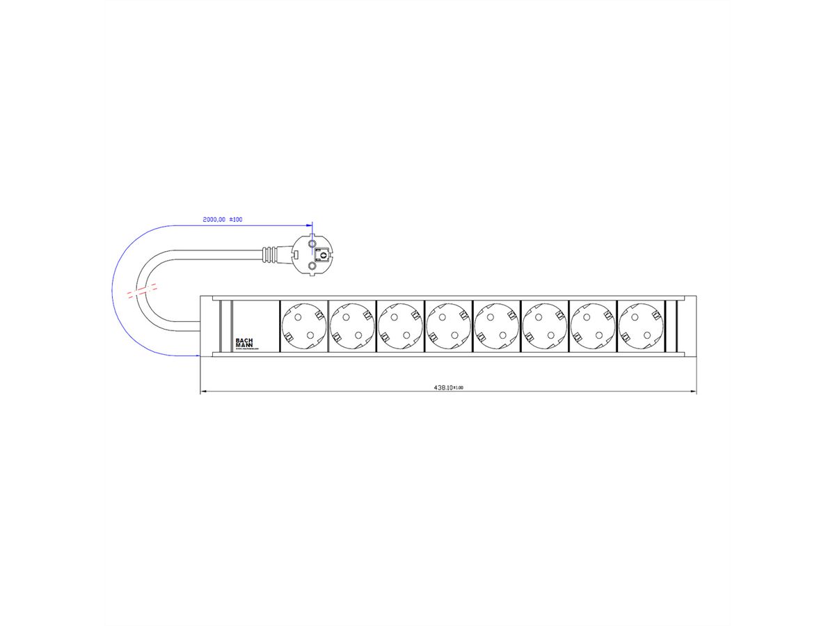 BACHMANN CONNECT LINE 8xprotective contact