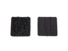 VELCRO® klittenband vierkanten zelfklevende klittenband 25 mm x 25 mm x 24 sets zwart