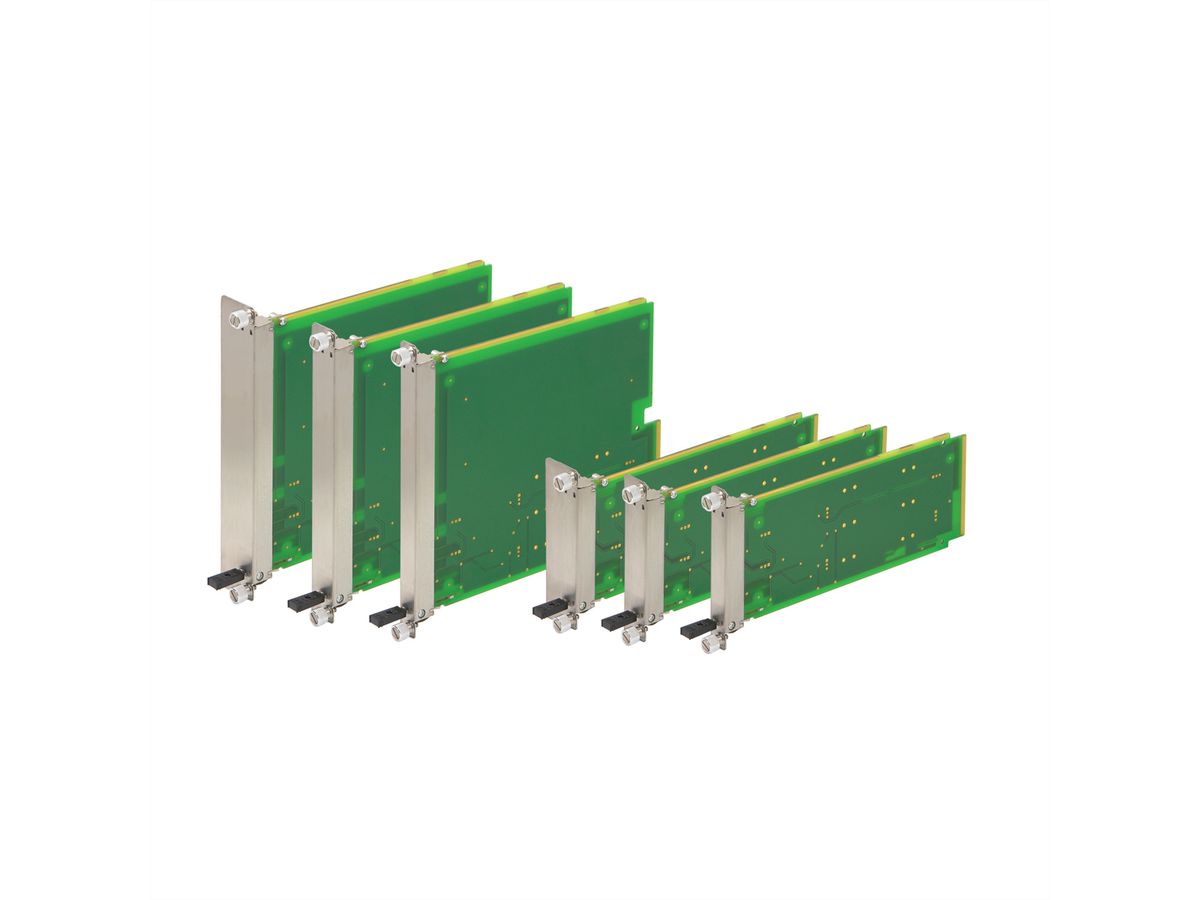 SCHROFF AMC Module met trekgreep, MTCA.4, dubbele grote, roestvrij staal