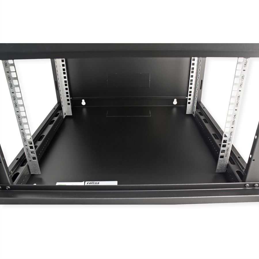 ROLINE 19-inch wandbehuizing Basic Plus 6U , 600x600 BxD zwart