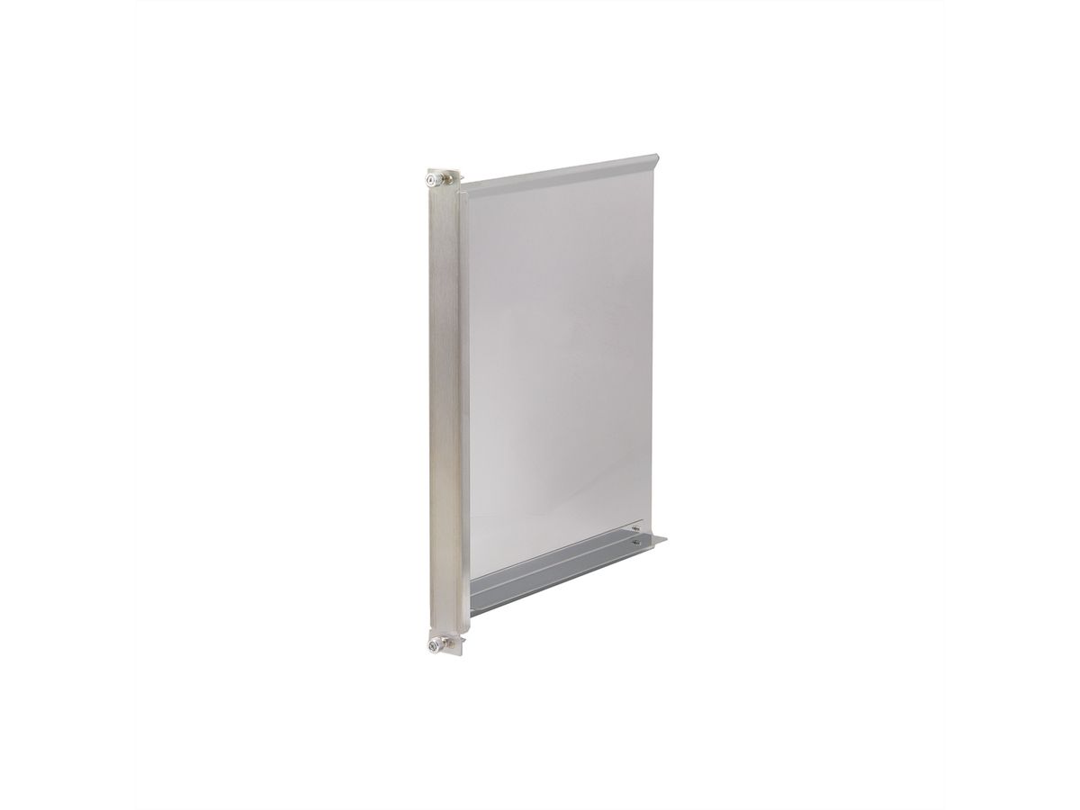 SCHROFF AdvancedTCA luchtdeflector 280 mm, met luchtklep, Al profiel, 8 HE, 6 PK