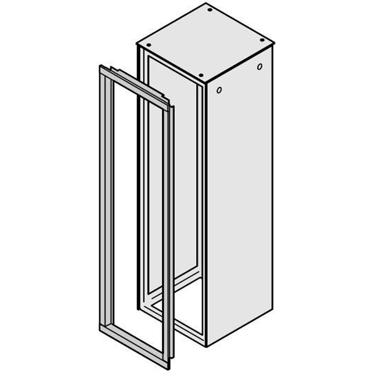 SCHROFF Varistar Deco Cabinet Frame, RAL 7035, 1200H 600W