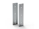 SCHROFF EuropacPRO Rear Angle for Stainless Steel EMC Gasket for Side Panel, 3 U