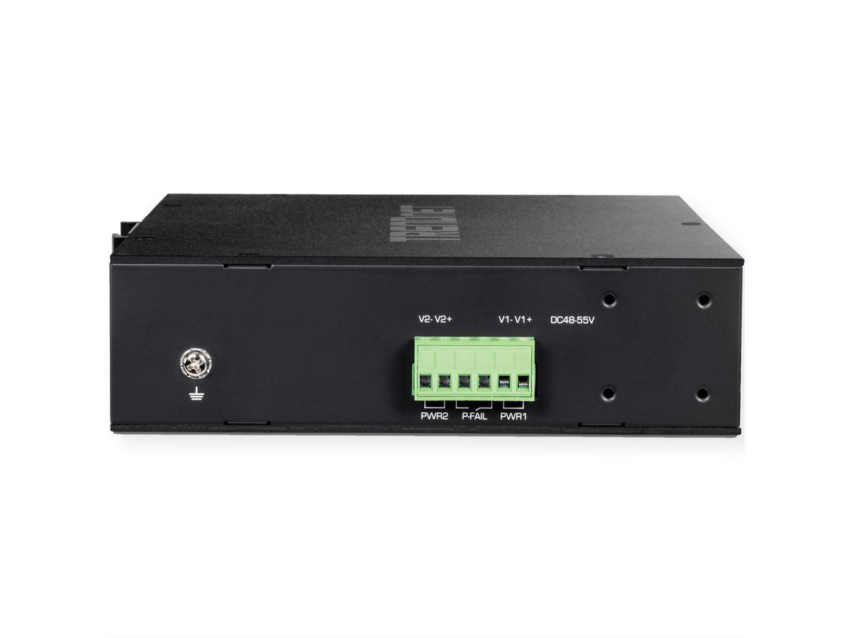 TRENDnet TI-PGM102 10-poorts Rail Switch Industrieel Gigabit PoE+