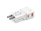 VALUE POCKET Travel Charger, EU/UK/US, 2x Ports (A+C), 25W