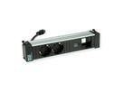 BACHMANN POWER FRAME M 2xCEE7/3, 1xUSB C 30W 1xCM 0.2m GST18