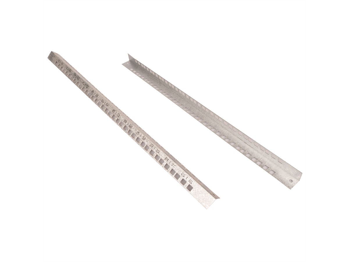 ROLINE 19-inch profielrails 18 HE, voor wandbehuizing Basic