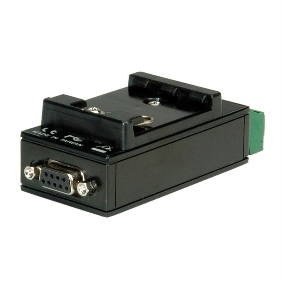 ROLINE RS232 naar RS422/485 converter voor DIN Rail montage, zelfaangedreven