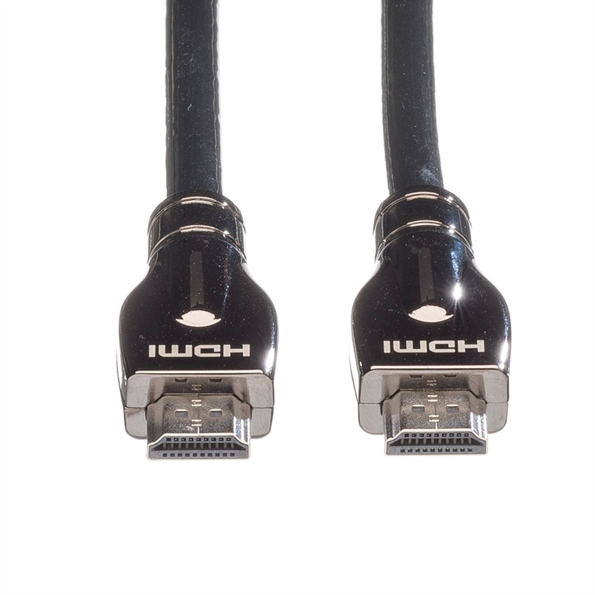 ROLINE HDMI Ultra HD Cable + Ethernet, M/M, black, 20 m